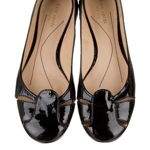 Kate spade black flats size 9.5